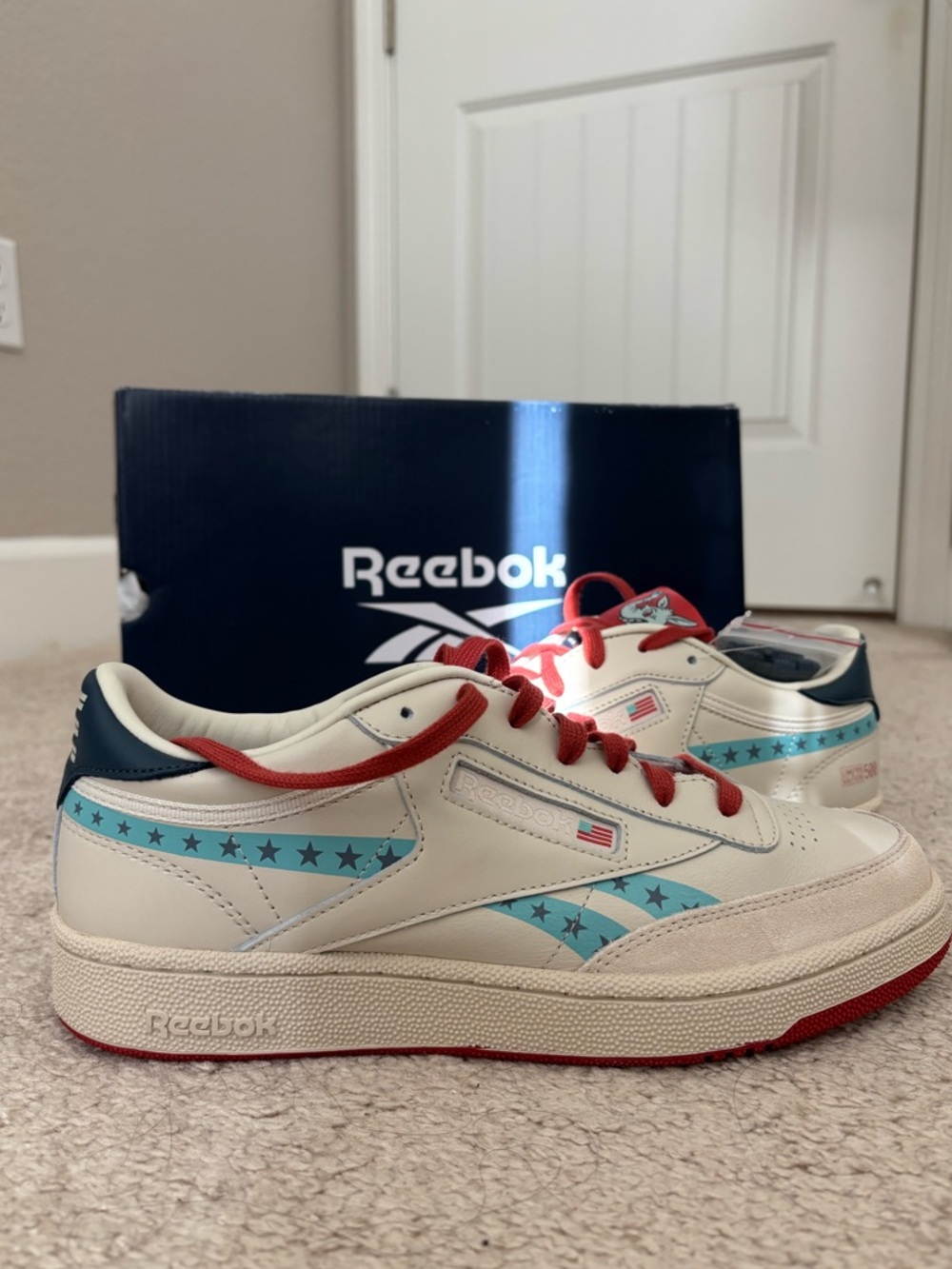 Reebok Club C 85 Limited Edition Vote 2020 Election Tennis Shoes